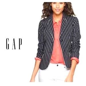 Gap Academy Striped Navy Blazer